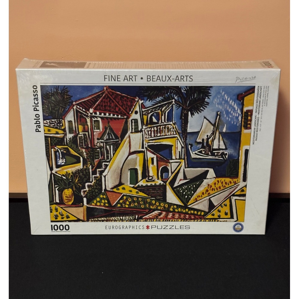 New Eurographics Pablo Picasso Mediterranean Landscape 1000 Piece Art Puzzle
